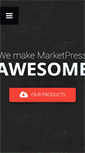Mobile Screenshot of marketpressthemes.com